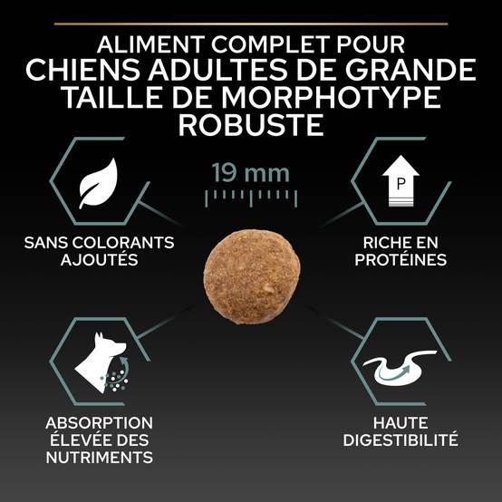Purina Pro Plan - Croquettes chien Adulte Large Robuste Sensitive Digestion Agneau 14 kg - PRO PLAN - Image 14