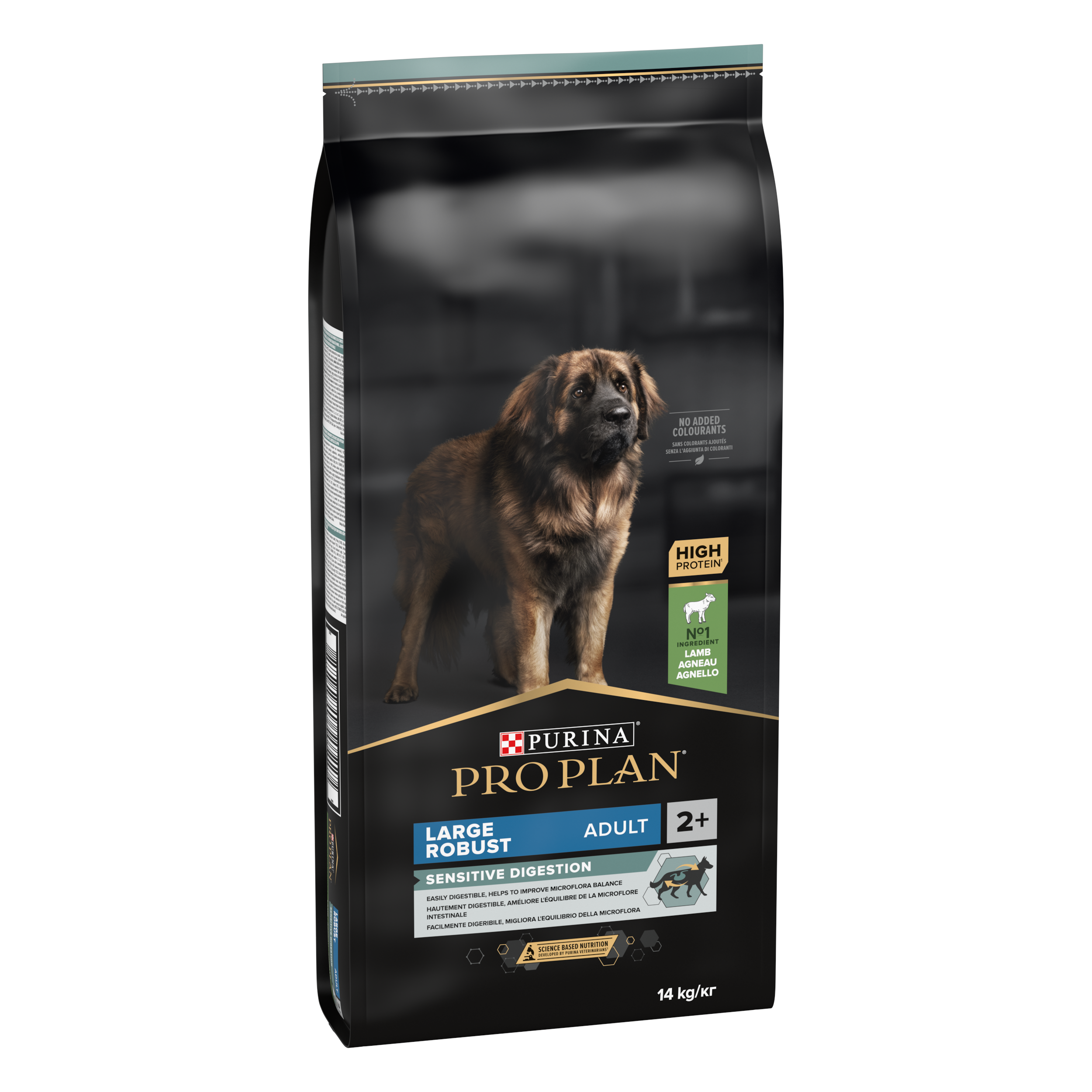 Purina Pro Plan - Croquettes chien Adulte Large Robuste Sensitive Digestion Agneau 14 kg - PRO PLAN - Image 1