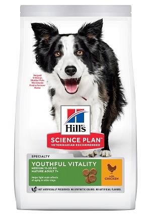 Hill's Pet Nut - Chien Mature Adult 7+ Senior Vitality Medium Poulet 2,5kg - Image 1
