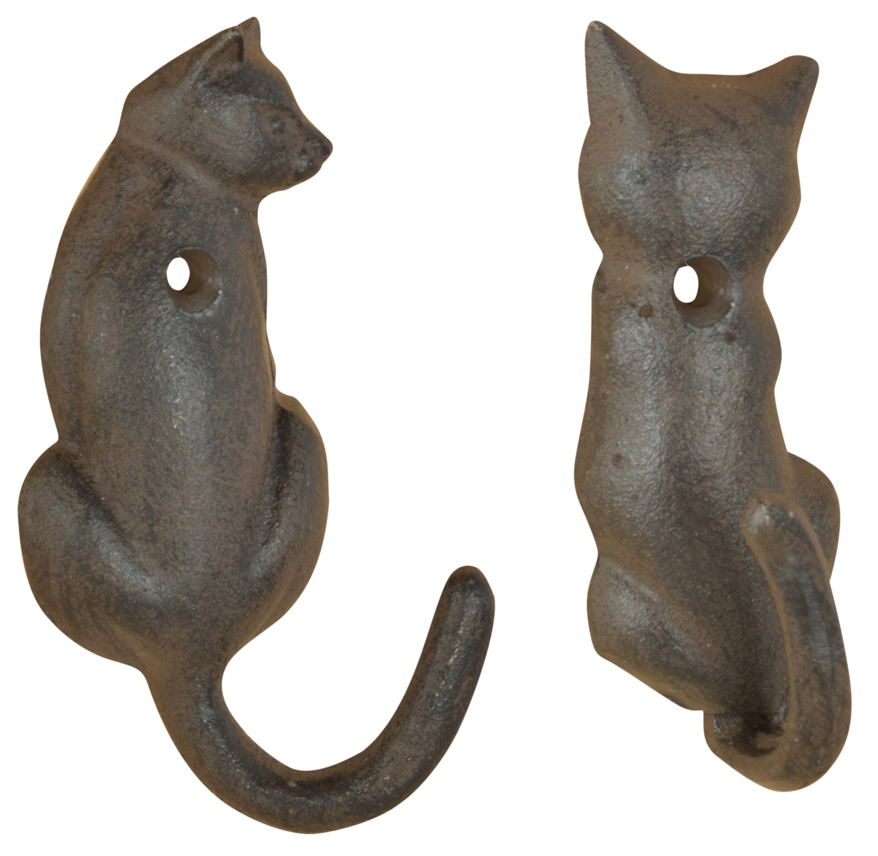 Patères Queue de Chat Fonte – CINTRE EN FORME DE QUEUE DE CHAT - Image 1
