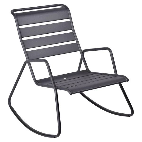 Fermob - Chaise à bascule de jardin acier carbone Monceau Fermob - Image 1