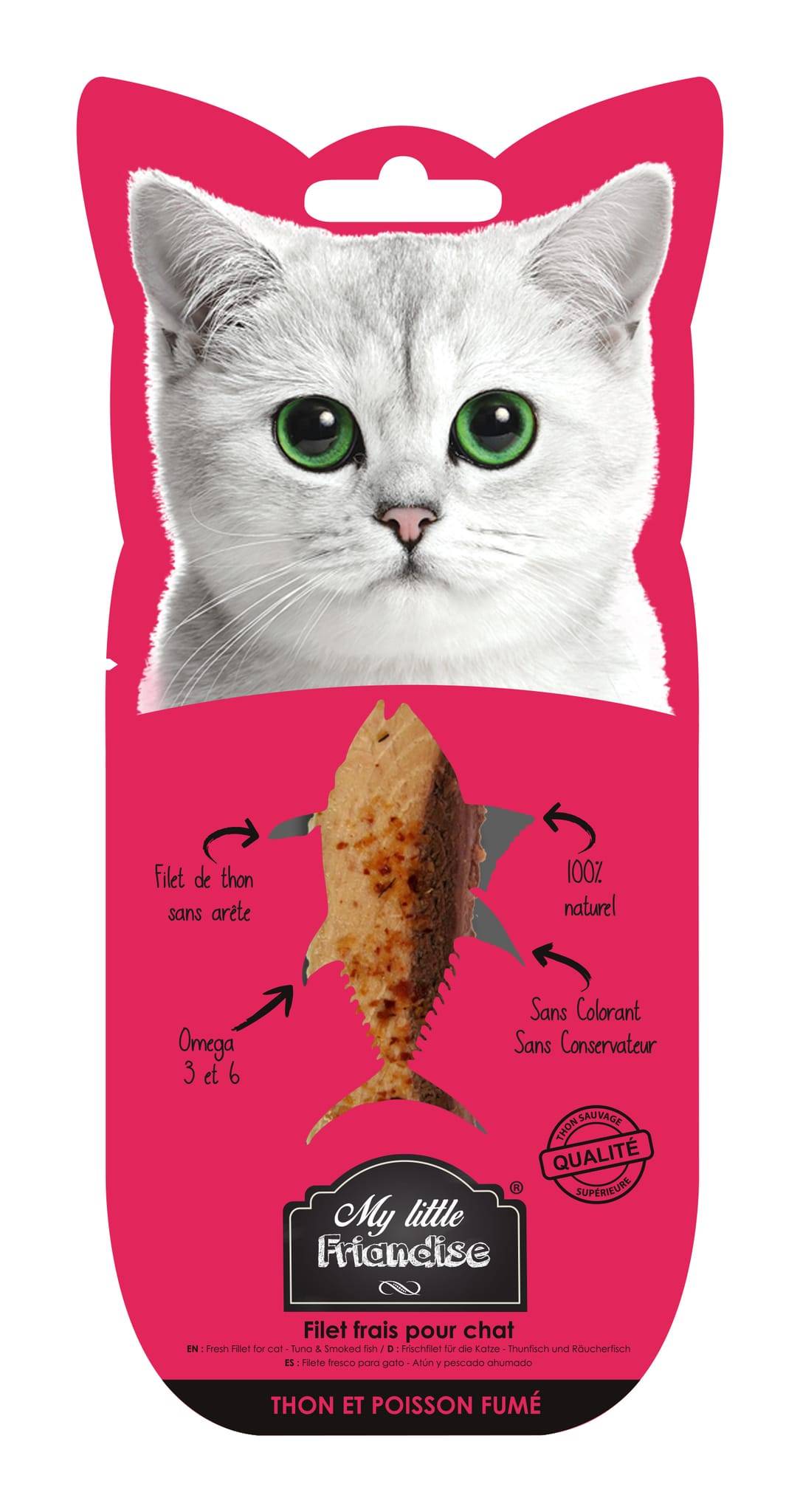 My Little Friandise - My Little Friandise Thon et Poisson Fumé 30g