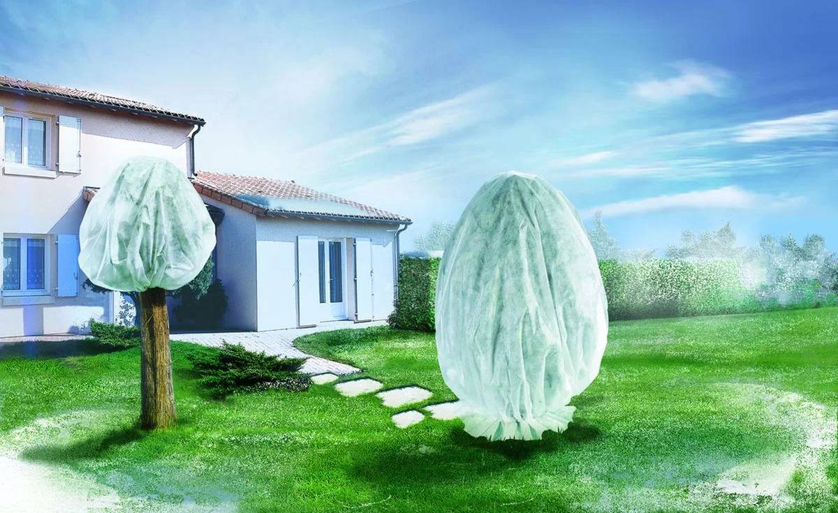 Nortène - Voile d'hivernage Hivertex L. 6 x l.4 m 45 g/m² - Nortène - Image 2