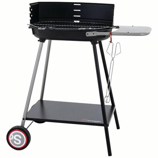 Somagic - Barbecue à charbon de bois Myconos avec cuve en fonte - Somagic - Image 4