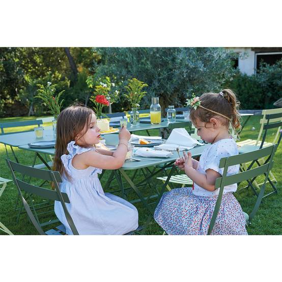 Fermob - Table de jardin rectangulaire pliante acier cactus 6 personnes Bistro Fermob - Image 4