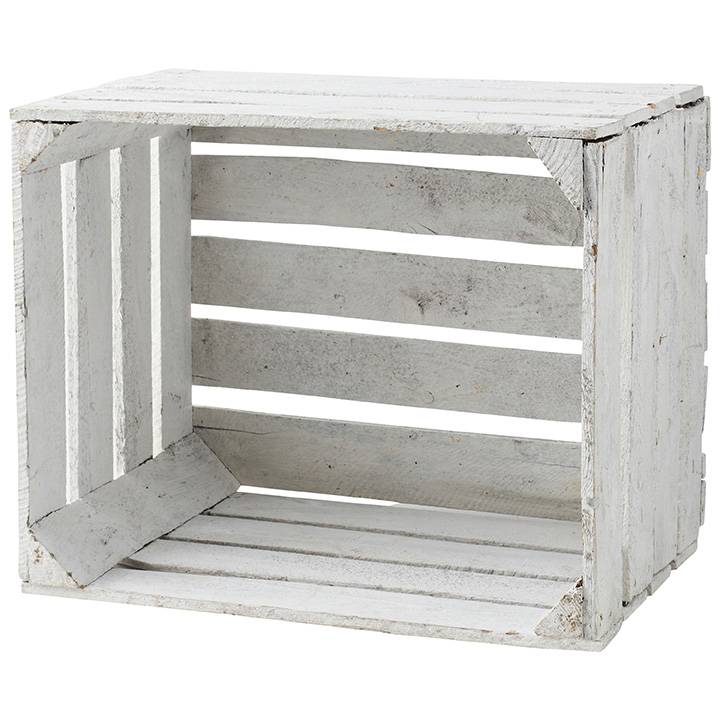 Caisse de pomme en bois blanc - Image 3