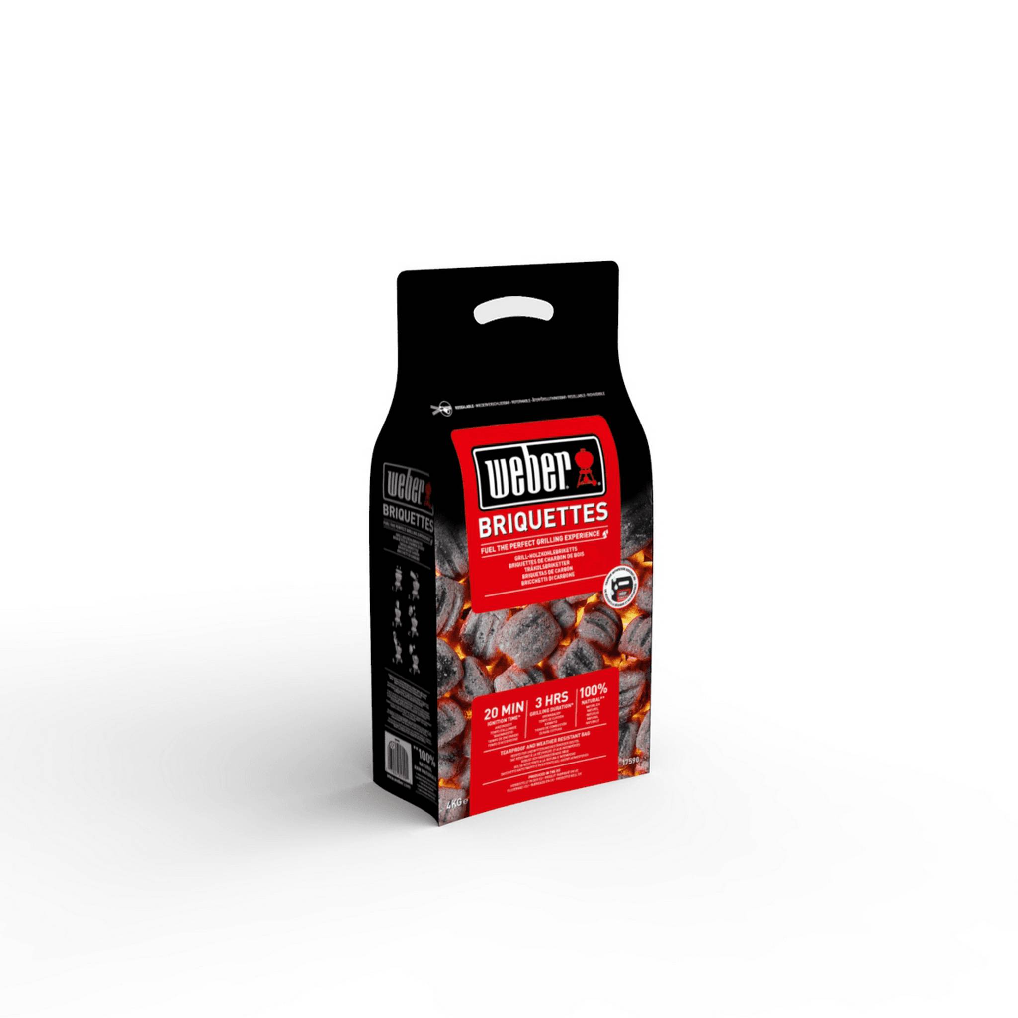Weber - Sac de briquettes pour barbecue 4 kg