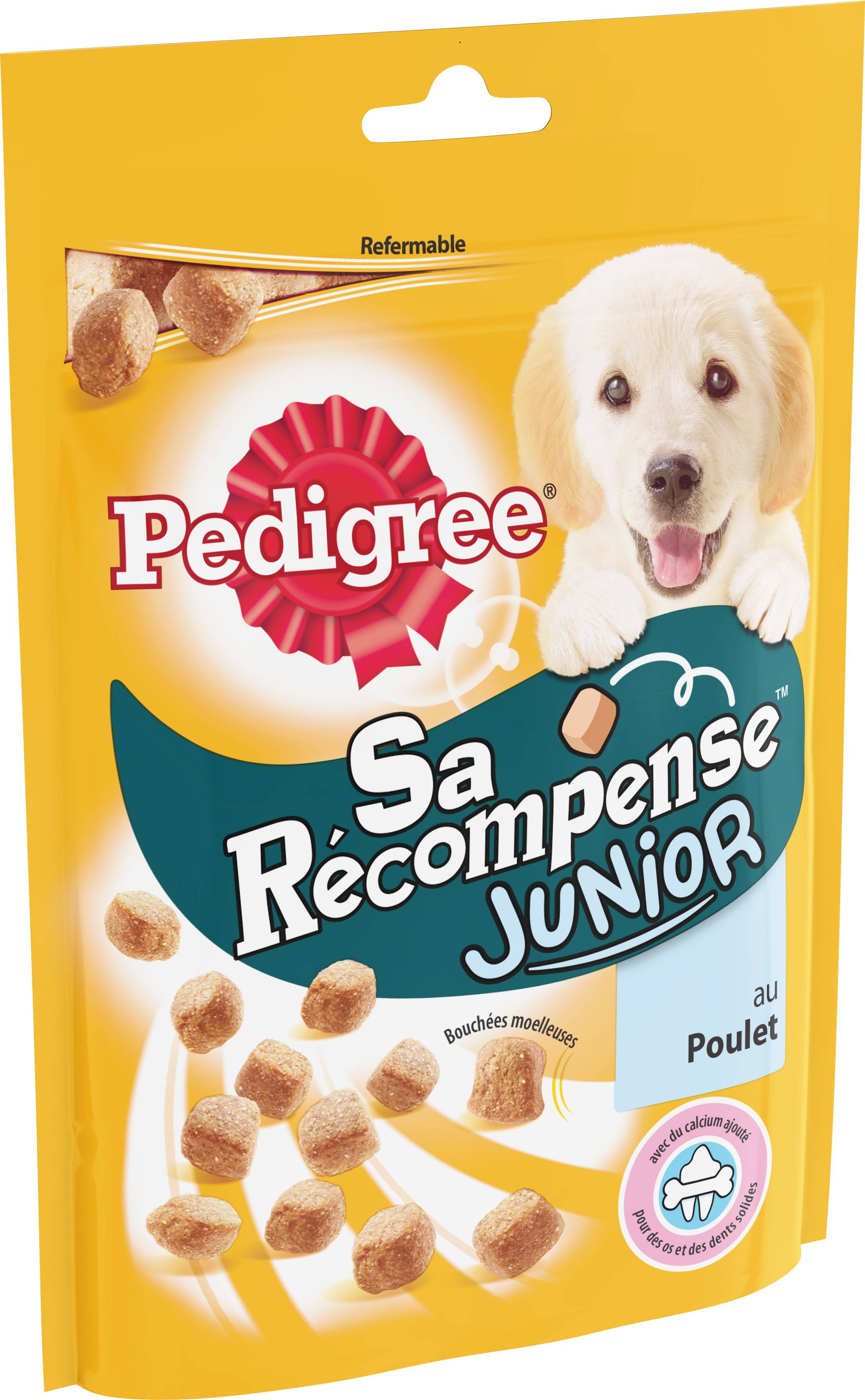 Pedigree - Pedigree - Sa récompense Junior Bouchées Moelleuses Poulet 125 g - Image 1
