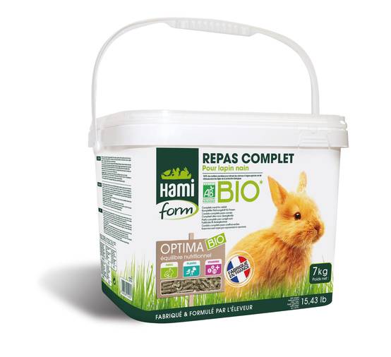 Hamiform - Repas Complet BIO Lapin Nain – HAMI FORM - Image 1