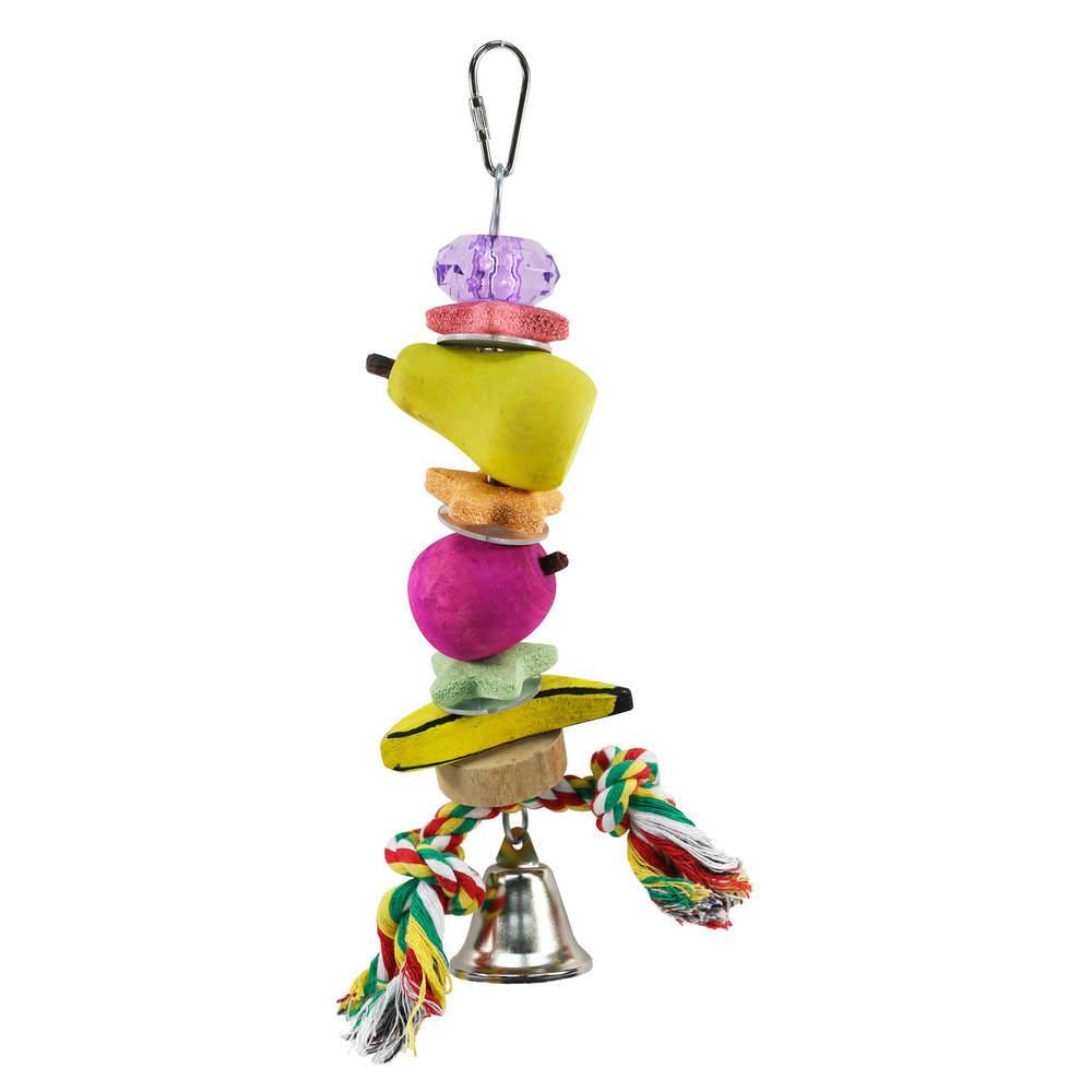United Bird - Jouet Fruits en Bois pour Oiseaux - UNITED BIRD - Image 2