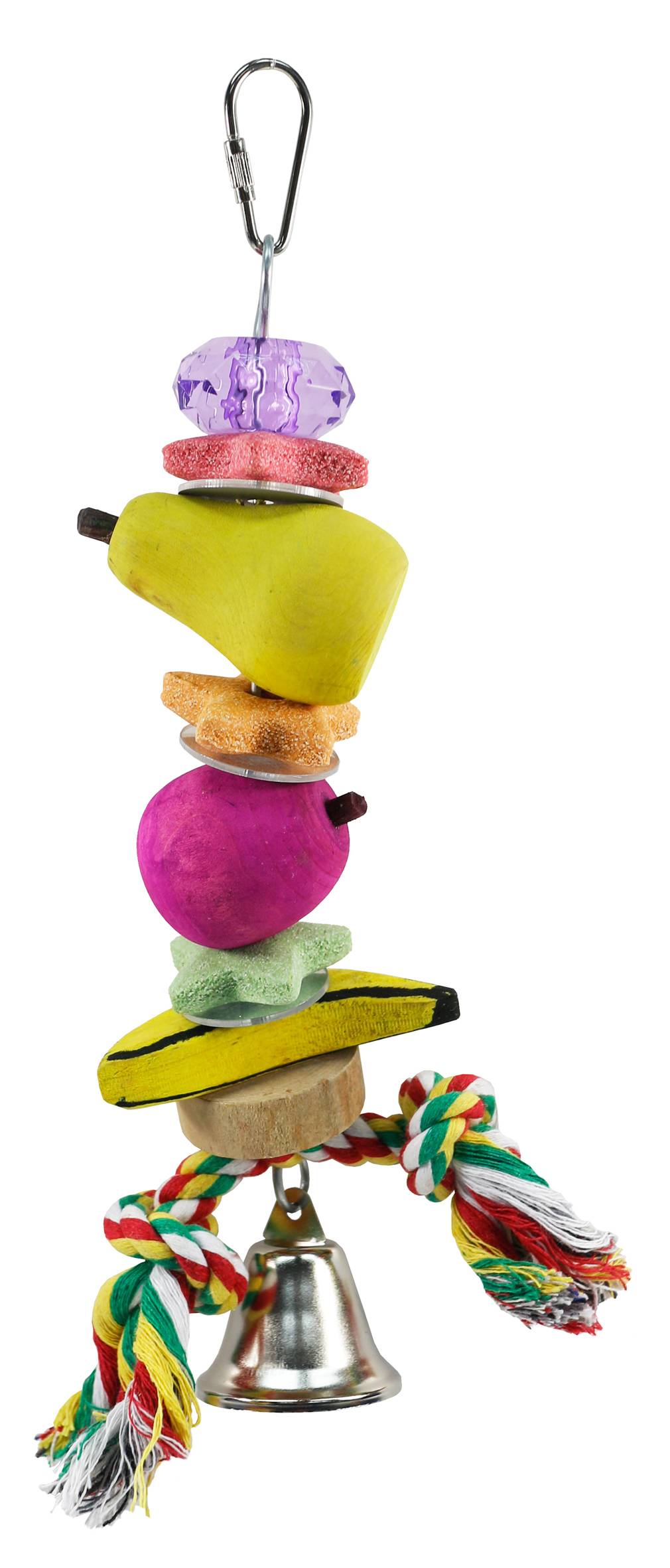 United Bird - Jouet Fruits en Bois pour Oiseaux - UNITED BIRD - Image 1