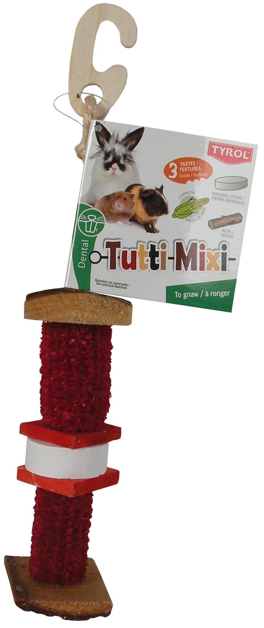 Tyrol - Brochette pour rongeur Tutti Mixi ø5 x h15 cm