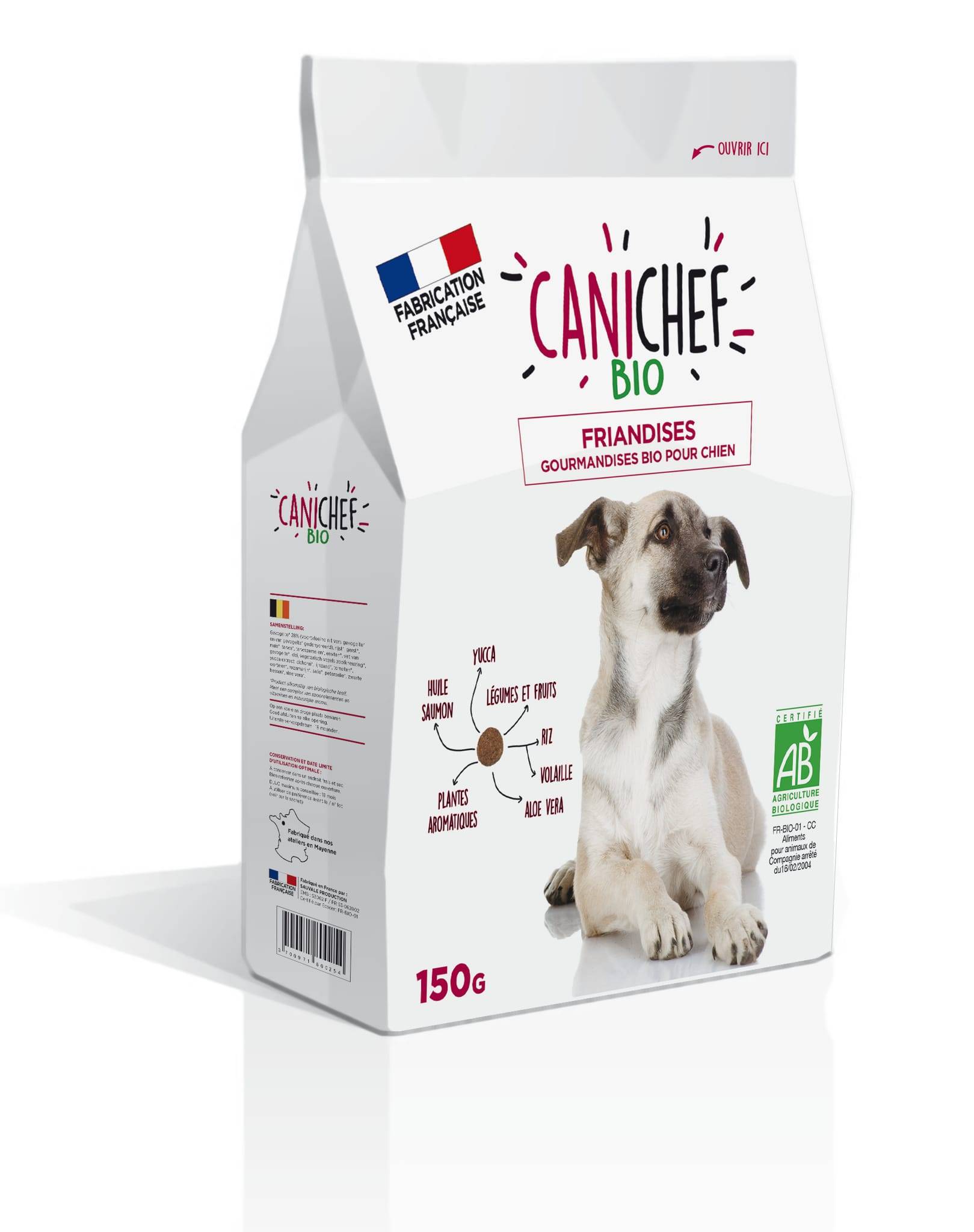 Canichef - Canichef friandises BIO 150 gr