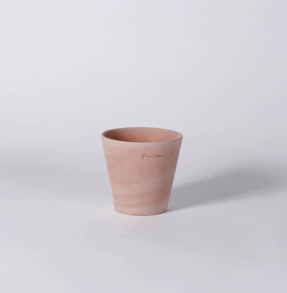 Petit cuvier haut en terre cuite D21 H20 cm – GOICOECHEA - Image 1