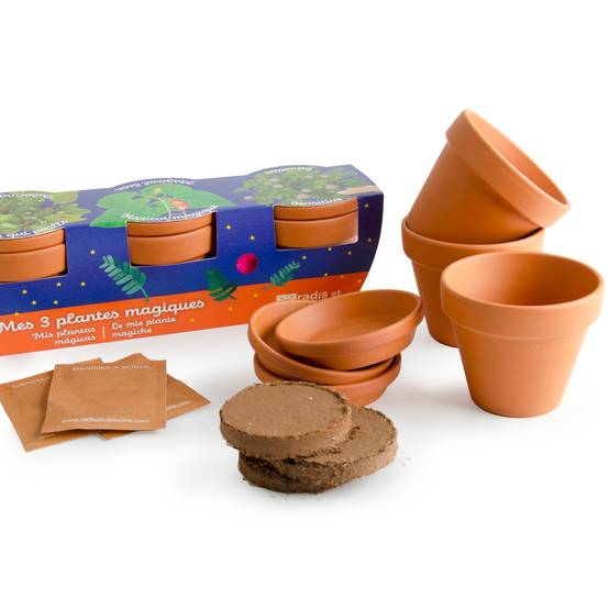 Radis et Capucine - Trio 3 pots plantes magiques - Radis et Capucine - Image 10
