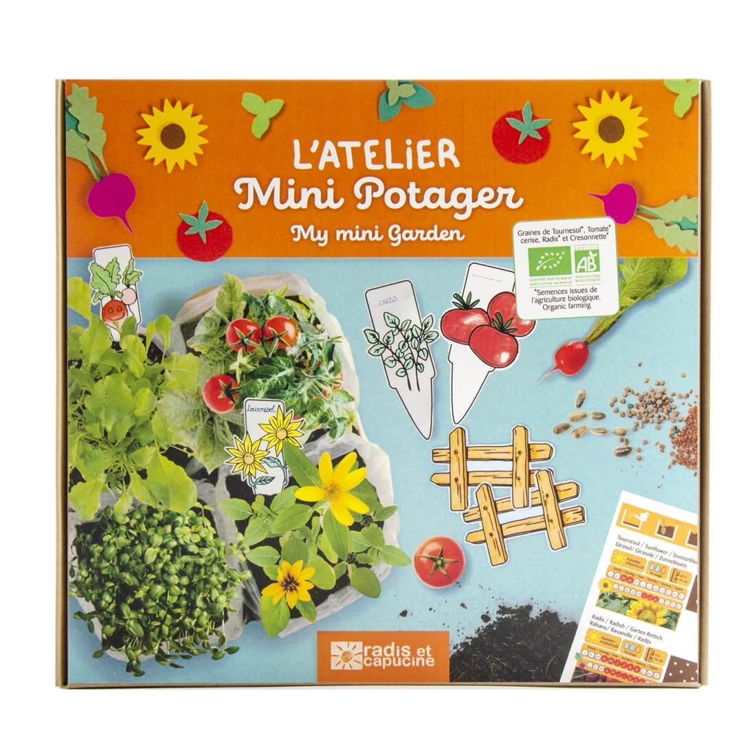 Atelier Jardinage Enfant - RADIS ET CAPUCINE - Image 2