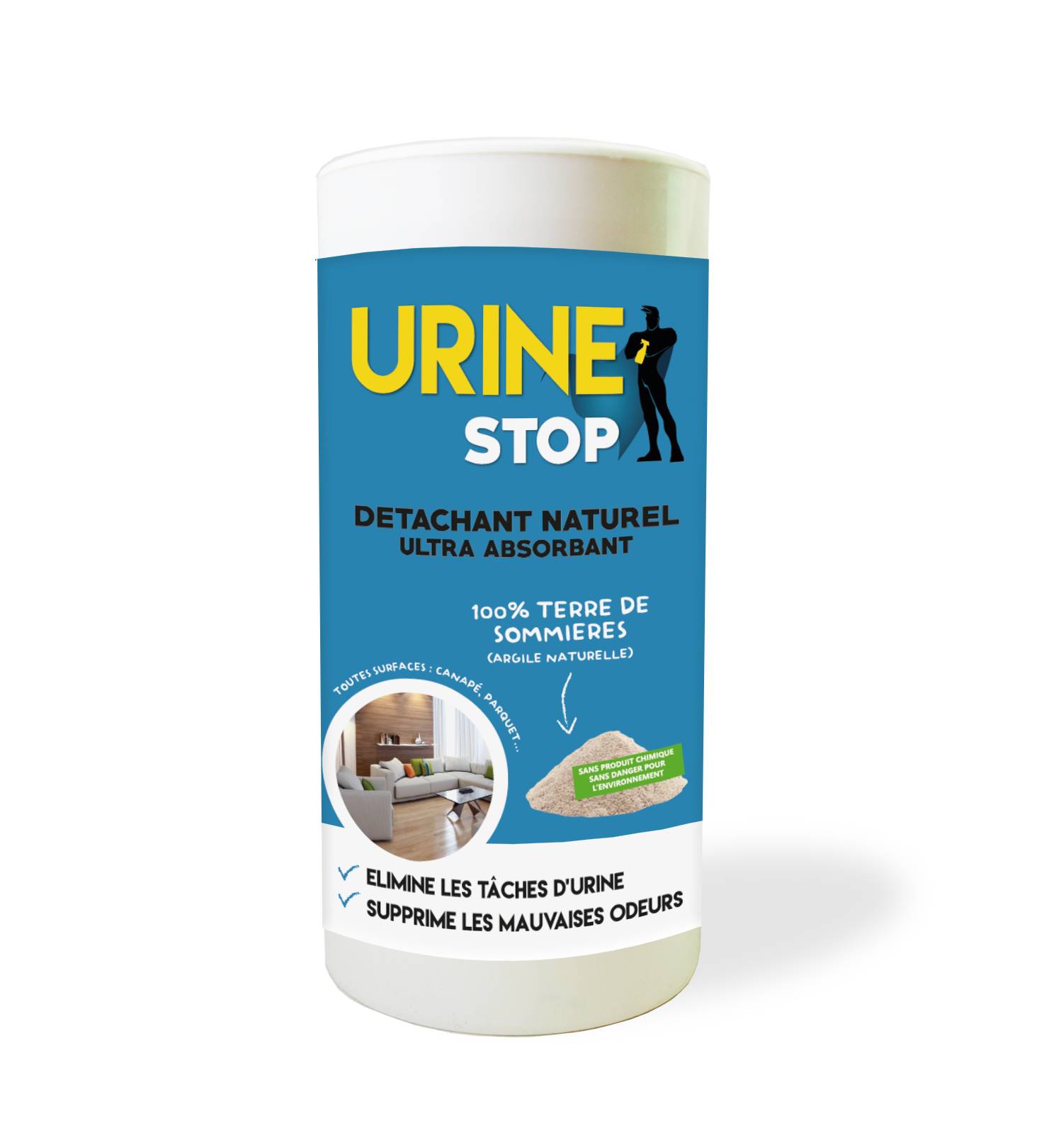 Urine Stop - Urine Stop - Détachant naturel - Terre de sommières - 400g