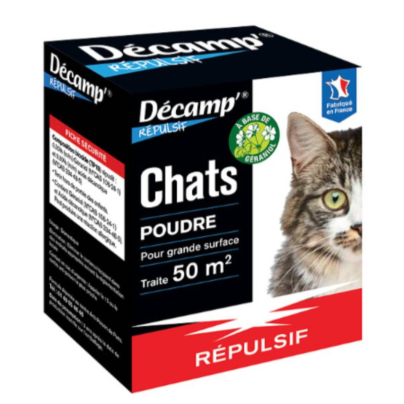 Décamp'Répulsif - Répulsif Poudre Chiens Chats - DECAMP' - Image 1