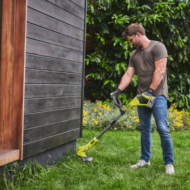 Ryobi - Coupe-bordures hybride 18V batterie et chargeur inclus Ø 25 - 30 cm RLT1831H25F - RYOBI - Image 9