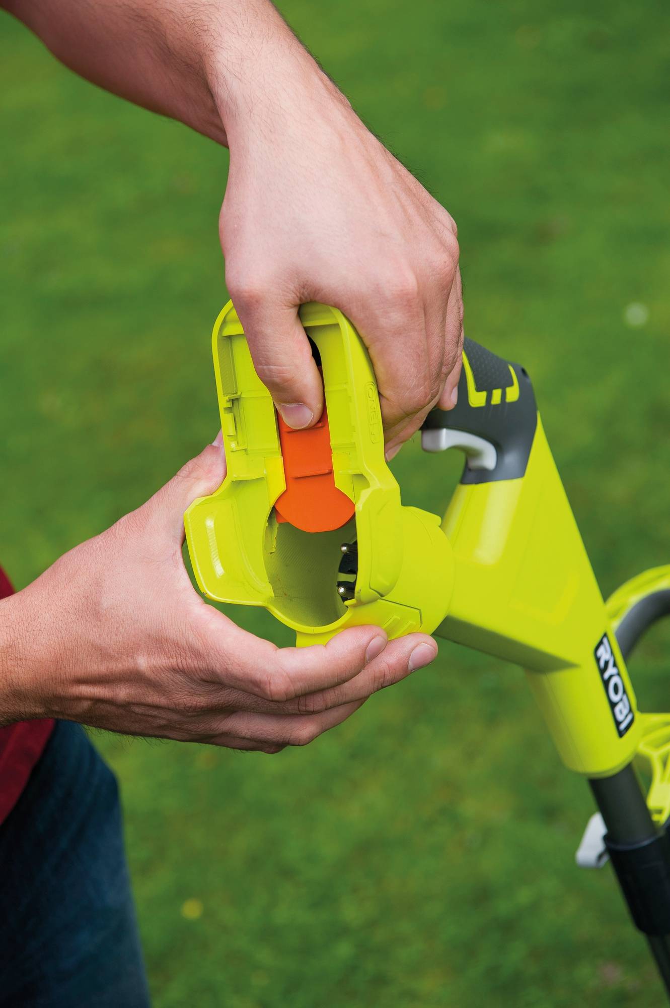 Ryobi - Coupe-bordures hybride 18V batterie et chargeur inclus Ø 25 - 30 cm RLT1831H25F - RYOBI - Image 3