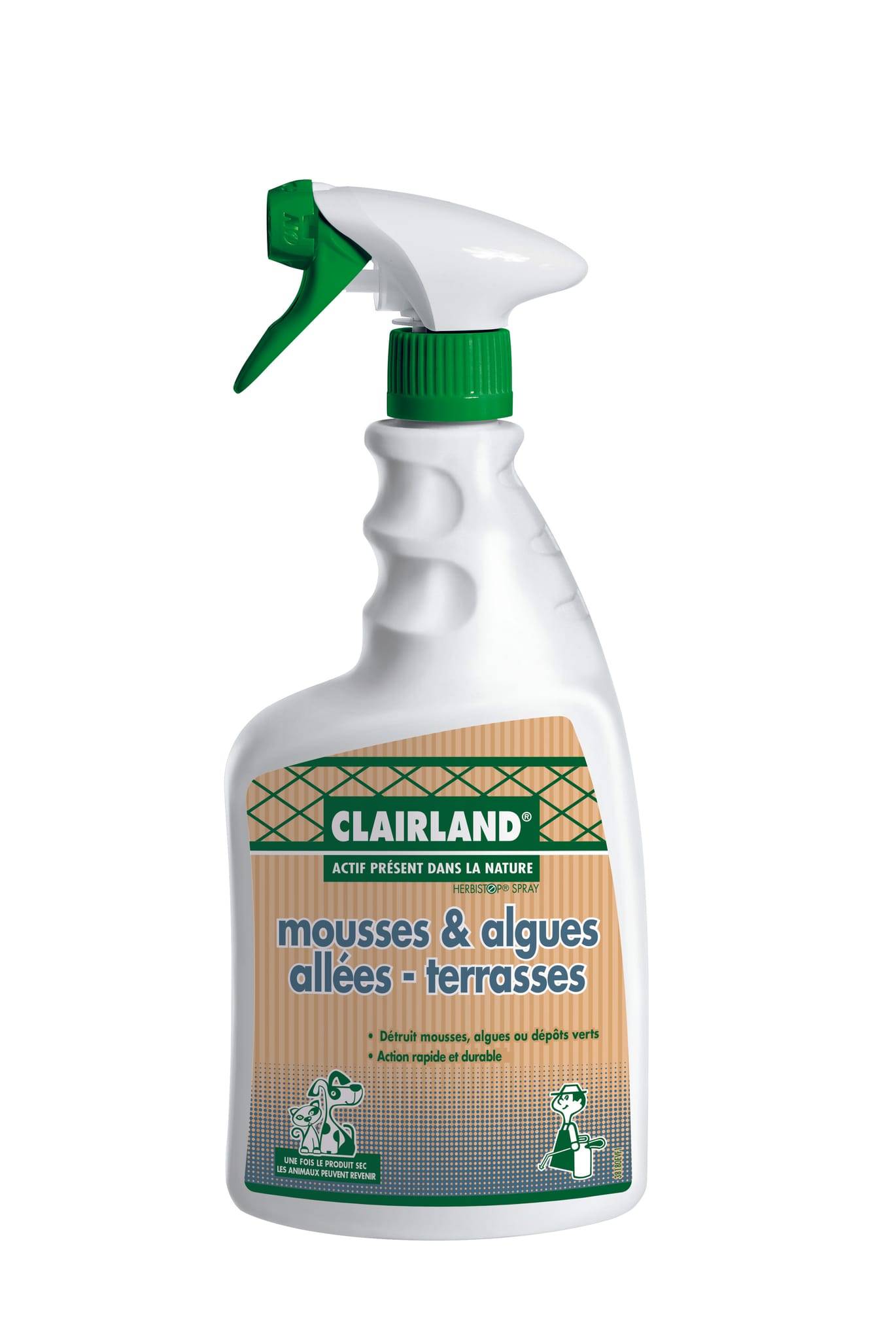Clairland Biocontrôle - Antimousse Prêt à l'emploi - CLAIRLAND