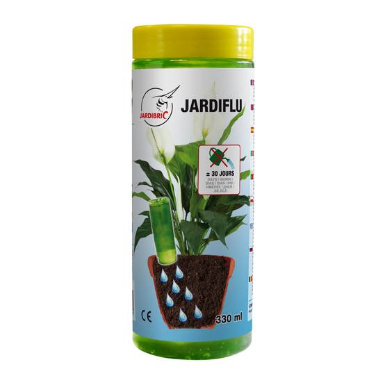 Jardibric - Gel d'arrosage 330 ml - L.5,5 x l.5,5 x H.15 cm