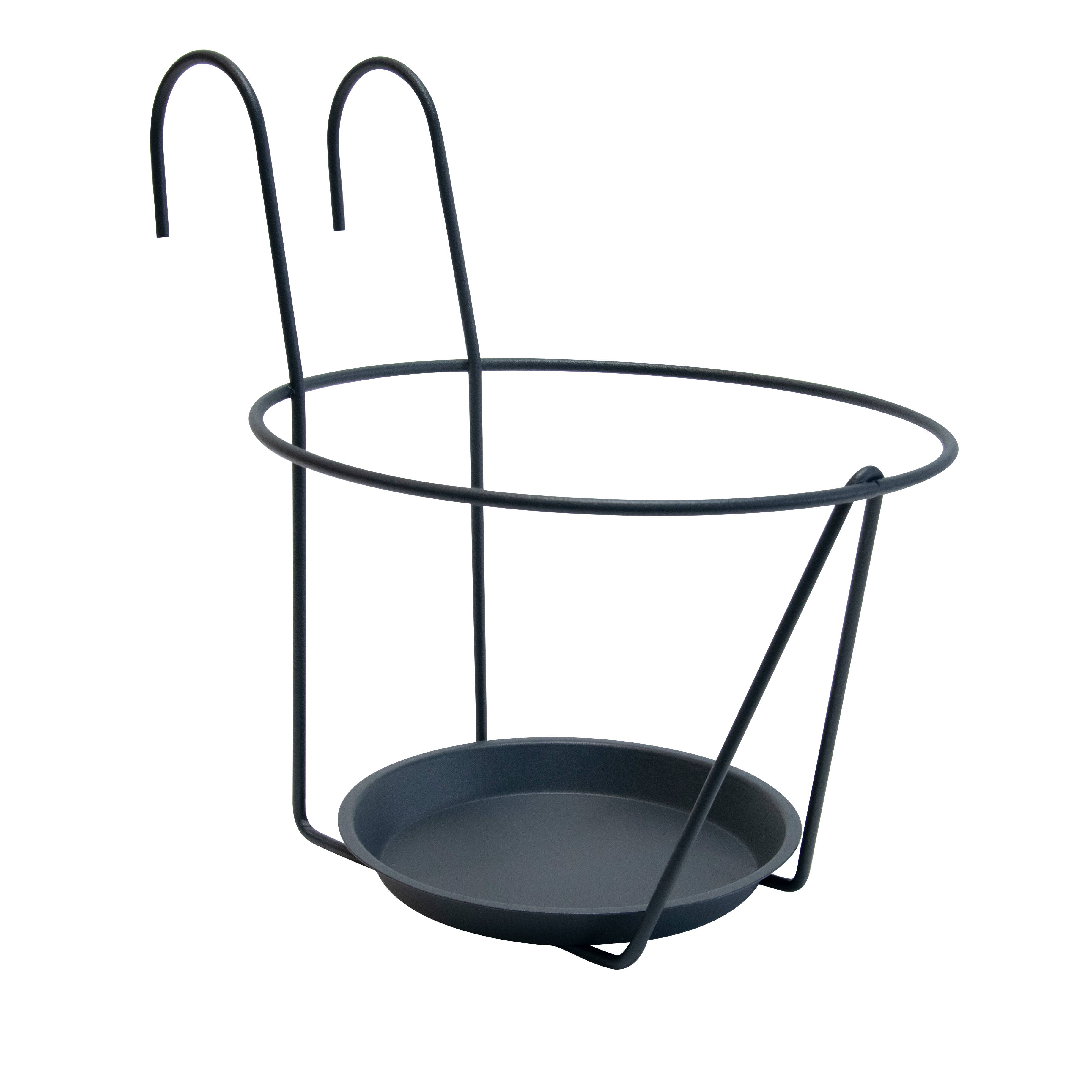 Louis Moulin - Porte-Pot Avec Soucoupe Anthracite – LOUIS MOULIN