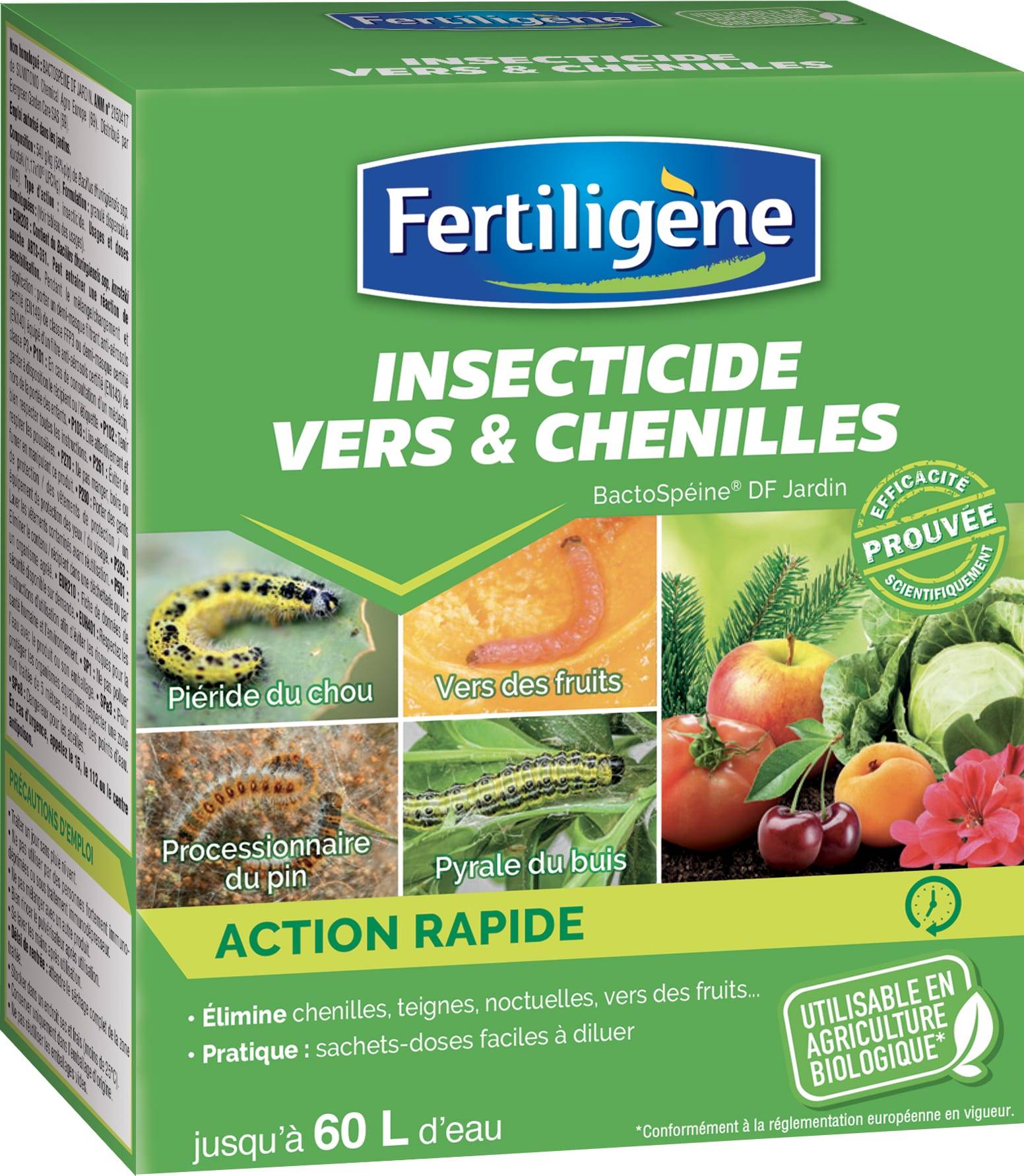 Fertiligène - Insecticide biologique vers et chenilles - FERTILIGENE - Image 3