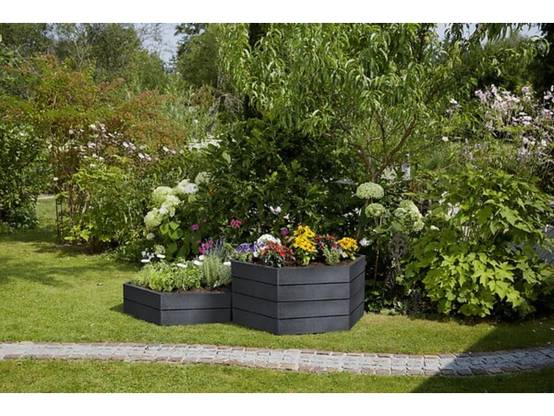 Garantia - Carre potager Ergo Set de 6 parois base avec fixations - Image 10
