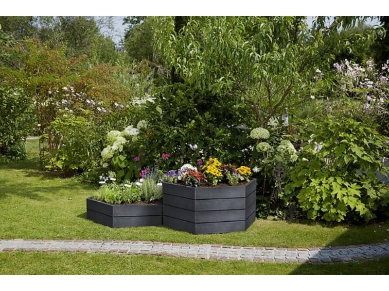 Garantia - Carre potager Ergo Set de 6 parois base avec fixations - Image 10