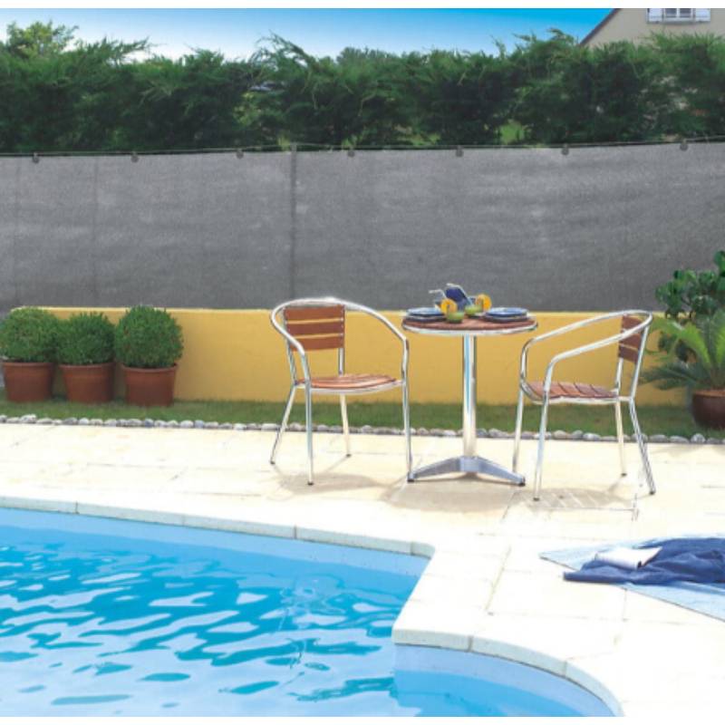 Nortène - Natte brise-vue tissée HDPE Gris 1,5x10m – NORTENE