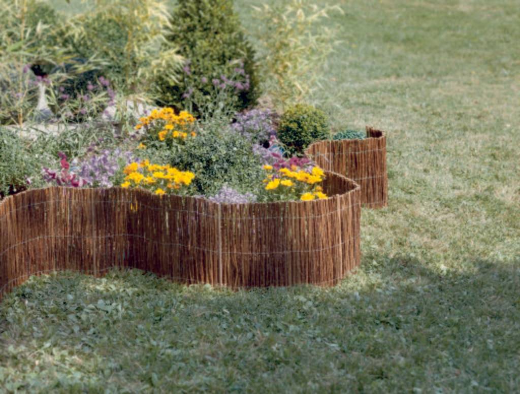 Nortène - WILLOW ROLL  Rouleau de bordure osier souple Marron - Image 2