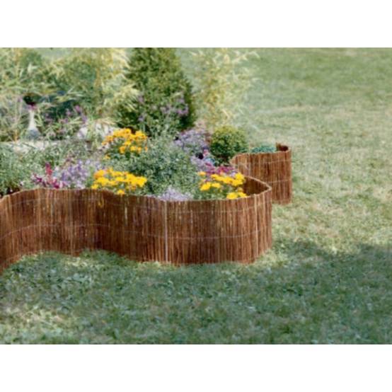 Nortène - WILLOW ROLL Rouleau de bordure osier souple Marron - Image 3