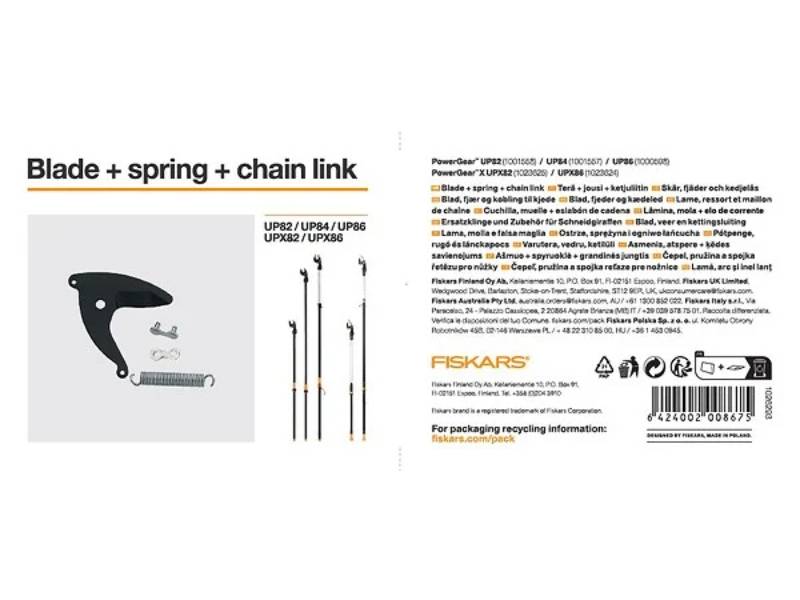 Fiskars - Lame, ressort et chaine pour UPX86, UPX82 - Image 4