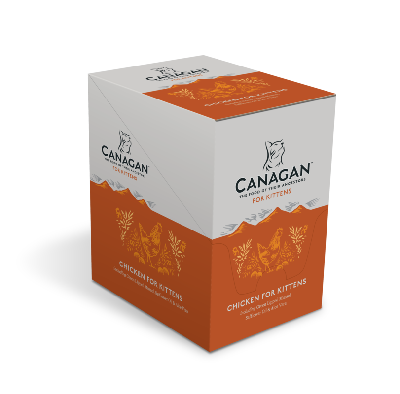 Canagan - Pâtée chatons au poulet sans céréales 8 x 85 g - Canagan
