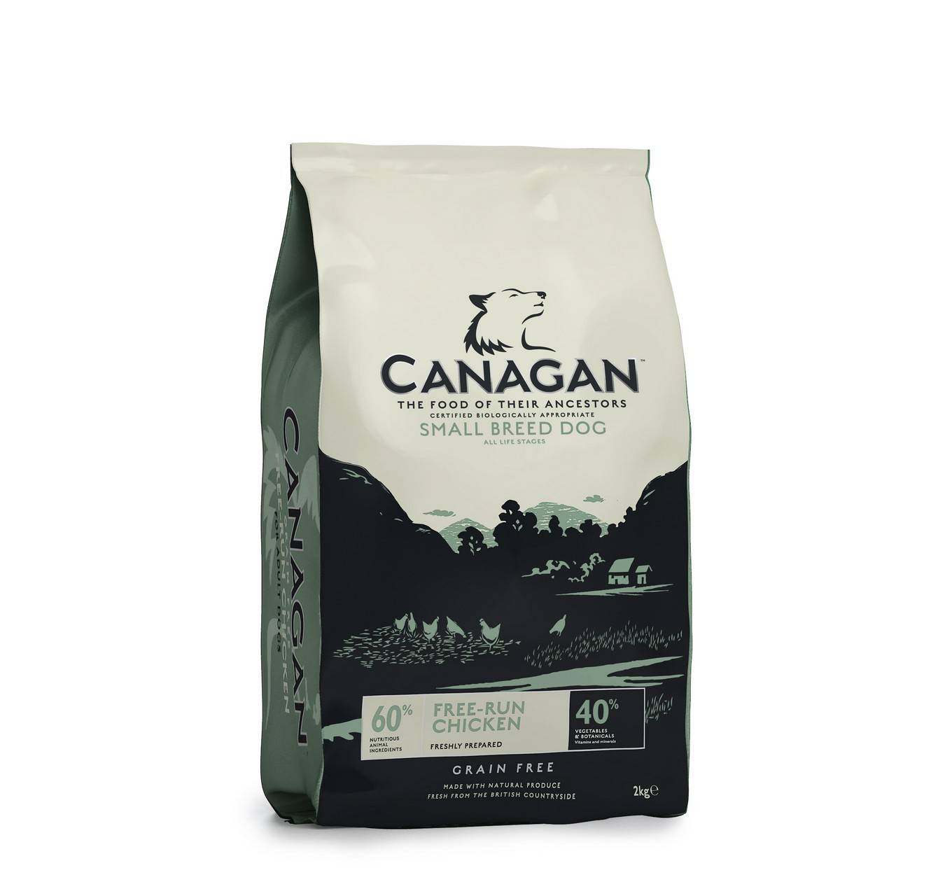 Canagan - Croquettes chiens au poulet fermier et légumes sans céréales 6 kg - Canagan