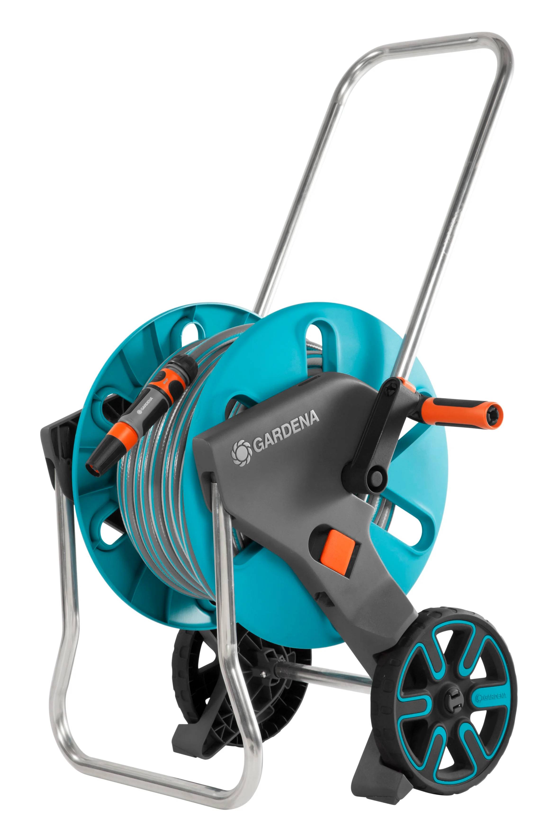 Gardena - Dévidoir de Jardin Roues Acier Bleu 25m Ø15mm – GARDENA - Image 8