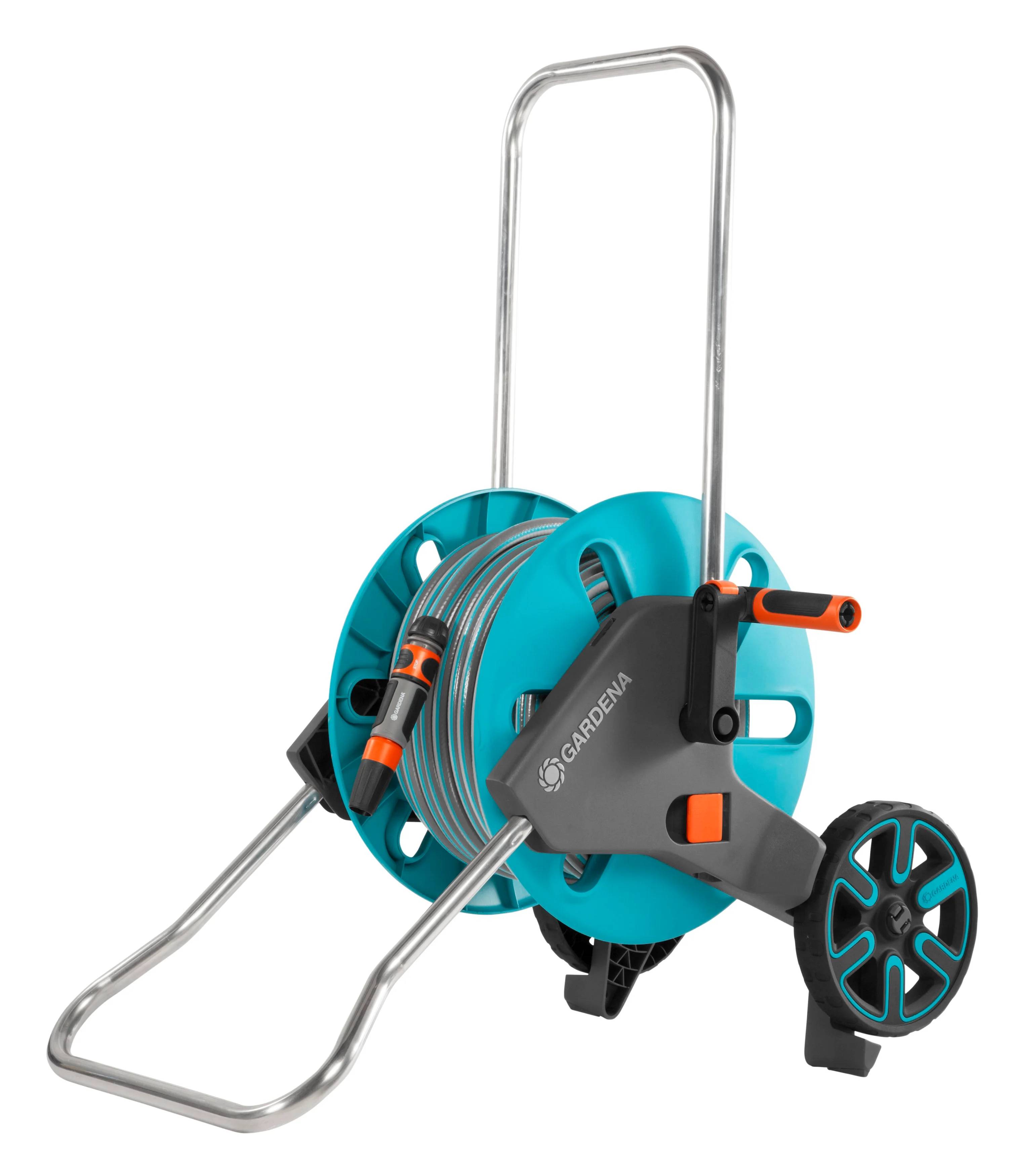 Gardena - Dévidoir de Jardin Roues Acier Bleu 25m Ø15mm – GARDENA - Image 13