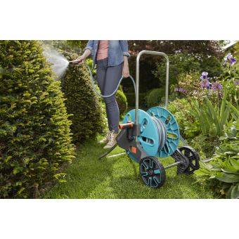 Gardena - Dévidoir de Jardin Roues Acier Bleu 25m Ø15mm – GARDENA - Image 3