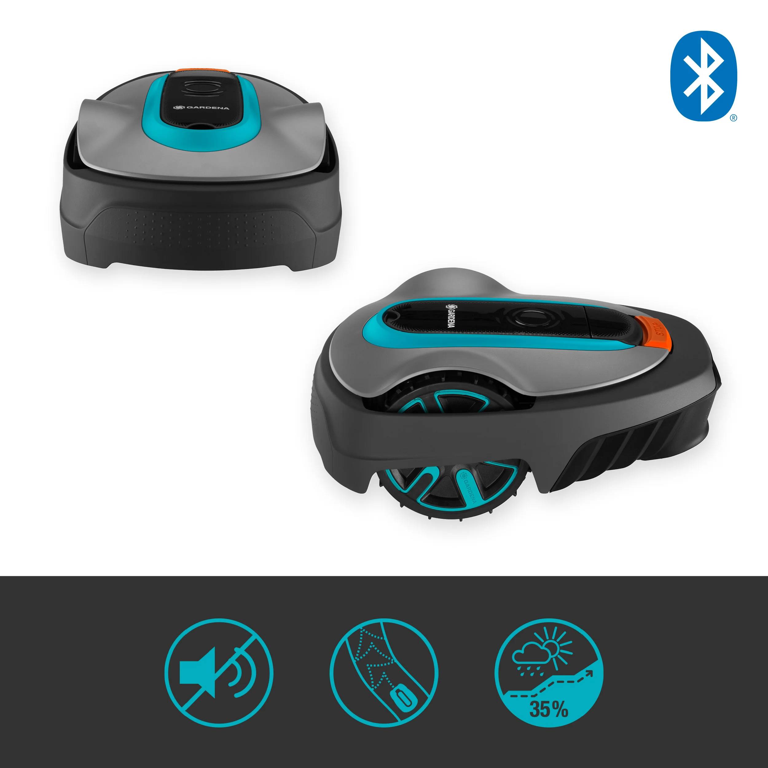 Gardena - Tondeuse robot connectée Bluetooth 500 m² Sileno City - GARDENA - Image 5