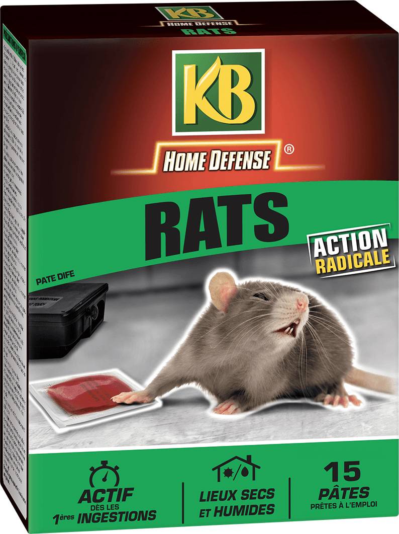 KB Home Defense - Rats pâtes 150 g - Image 1