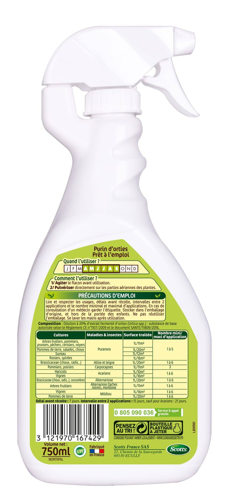 Naturen - Purin D'orties Prêt à L'emploi – NATUREN - Image 2