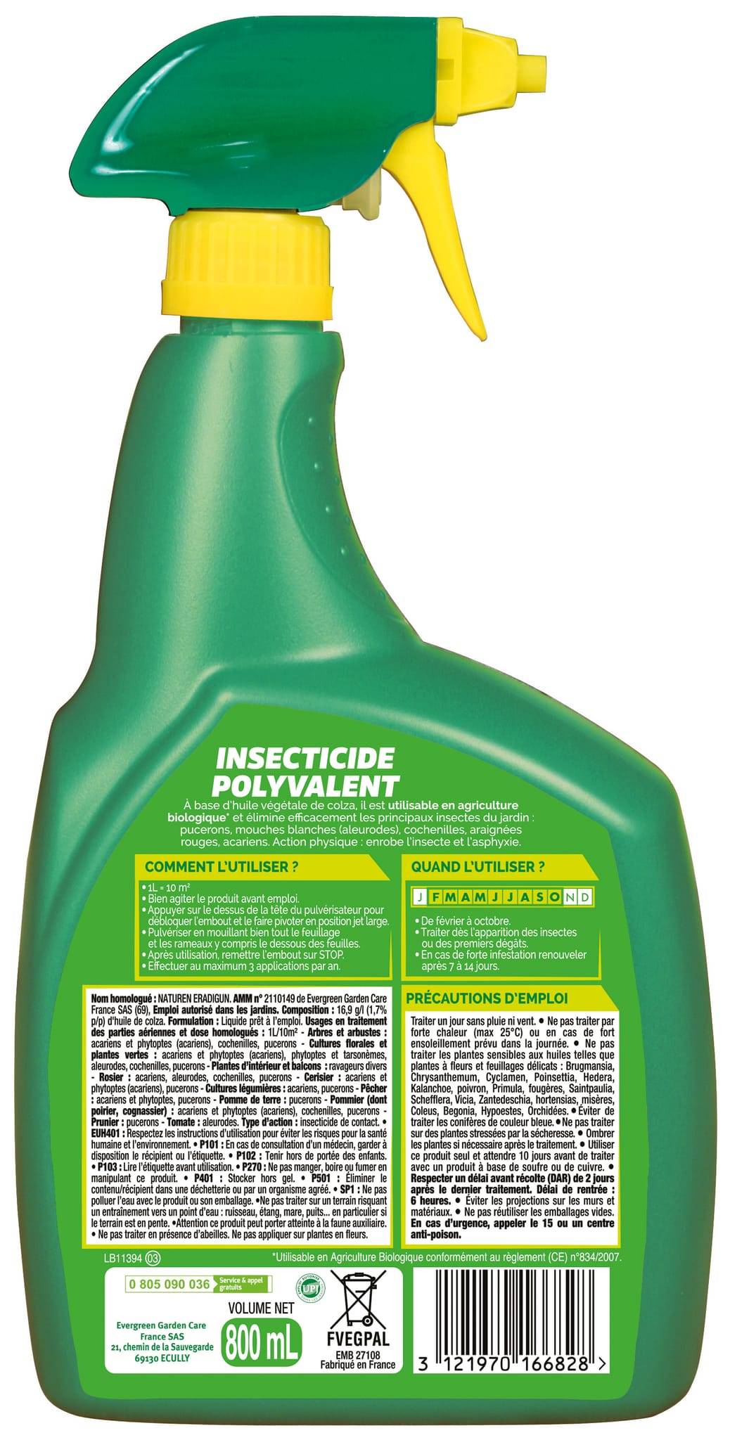 Fertiligène - Insecticide Polyvalent Végétal - FERTILIGENE - Image 2