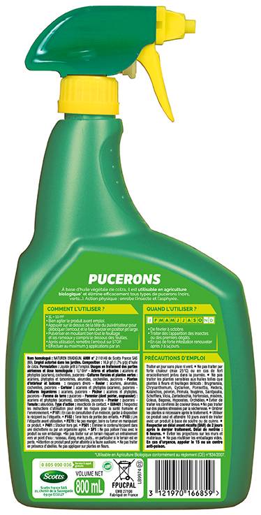 Fertiligène - Fertiligène - Pucerons prêt à l'emploi - 800 ml - Image 2
