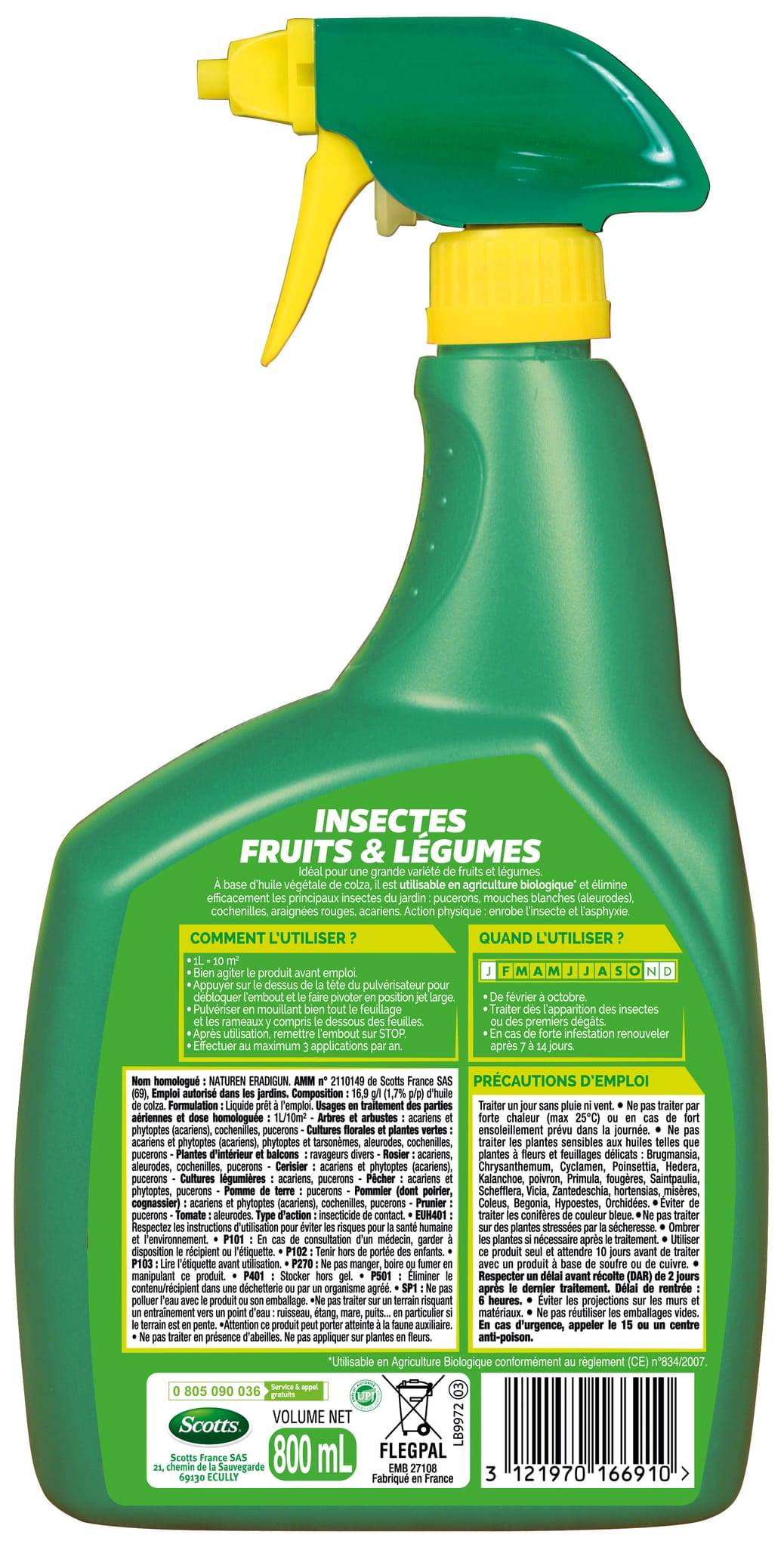 Fertiligène - Insecticide Fruits et Légumes – FERTILIGÈNE - Image 2