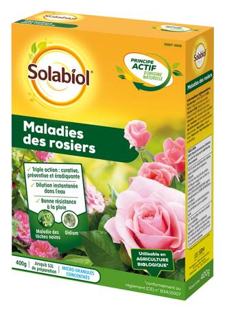 Solabiol - Traitement maladies rosiers - SOLABIOL