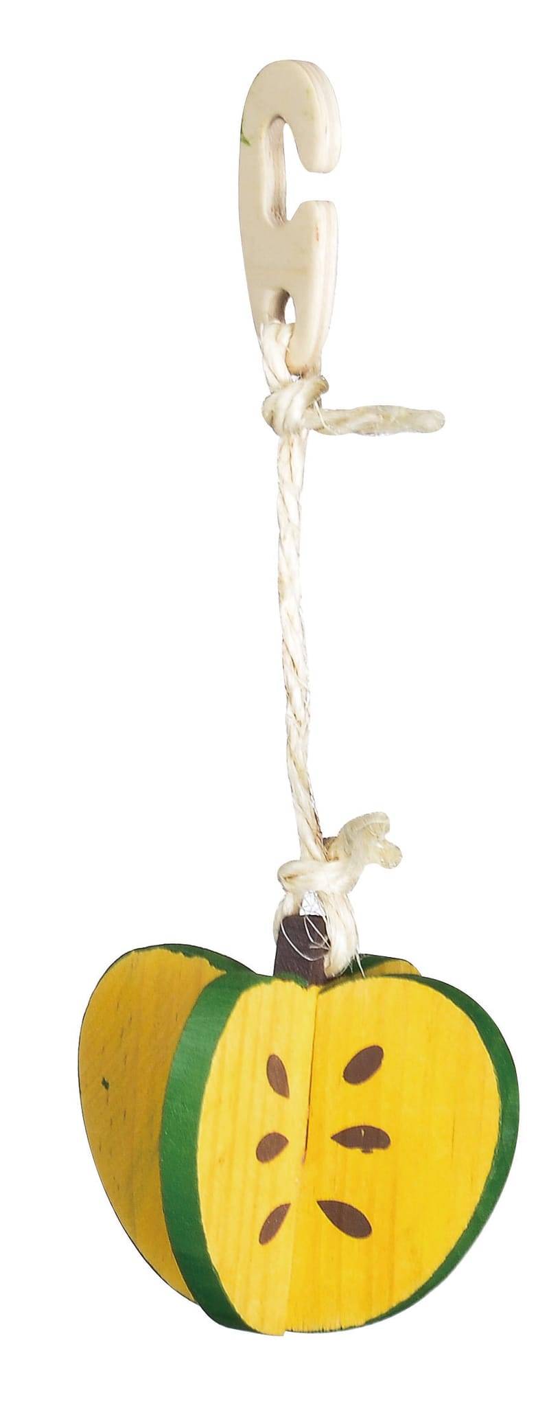Tyrol - Pomme bois à suspendre Tutti Woody 7 x 7 x 7 cm tyrol - Image 2