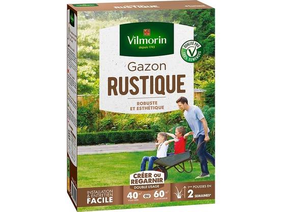 Vilmorin - Gazon rustique semences 1 kg - VILMORIN - Image 2
