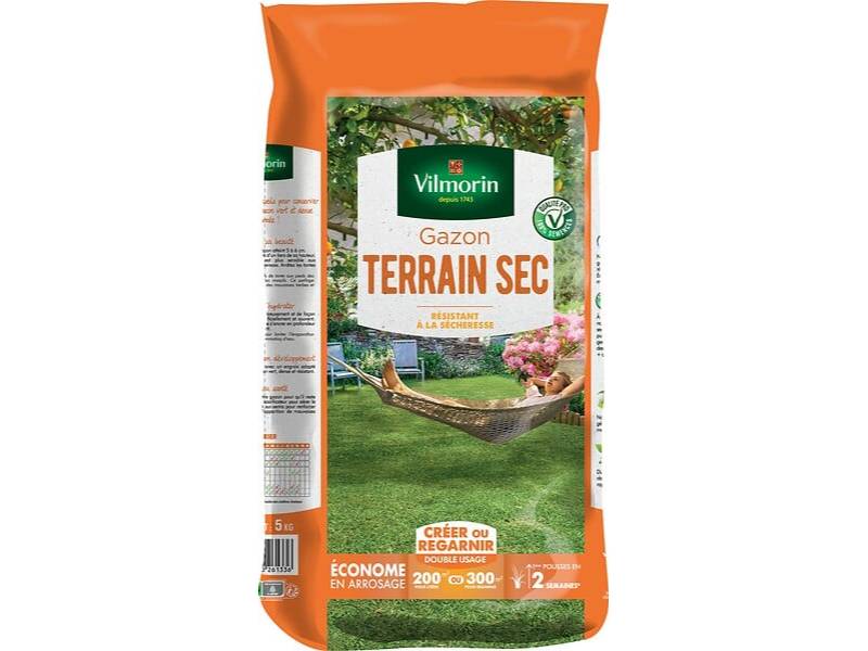 Vilmorin - Gazon pour terrain sec 5 kg - VILMORIN - Image 2
