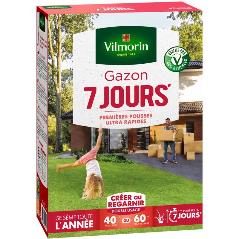 Vilmorin - Gazon 7 jours semences boîte 1 kg - VILMORIN - Image 8